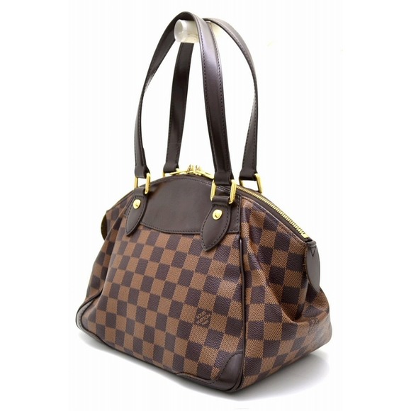 Louis Vuitton Brown Damier Bag Verona PM Tote - Picture 1 of 9